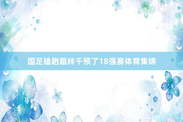 国足磕趔趄绊干预了18强赛体育集锦