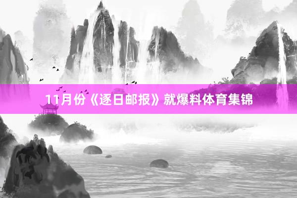 11月份《逐日邮报》就爆料体育集锦